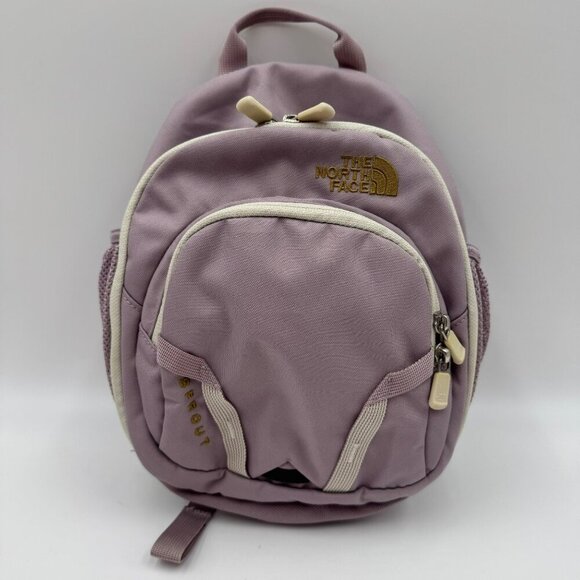 The North Face Lavender Sprout Backpack With Dual Compartments Mesh Side Pockets - Picture 1 of 7